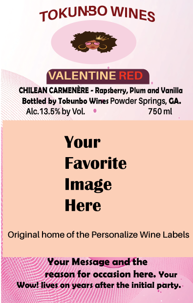 Labels ONLY- BRAND: Our Valentine Red